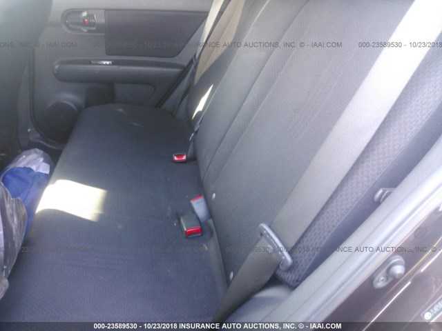 JTLKE50EX81038171 - 2008 TOYOTA SCION XB Tünd qırmızı foto 8