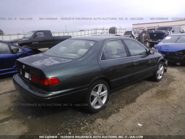 4T1BG22K61U791641 - 2001 TOYOTA CAMRY CE/LE/XLE 绿色 照片 4