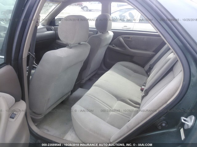 4T1BG22K61U791641 - 2001 TOYOTA CAMRY CE/LE/XLE 绿色 照片 8