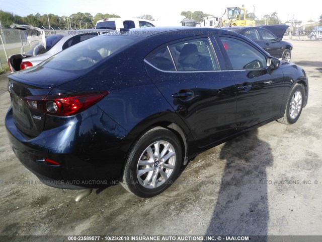 3MZBM1V76FM140081 - 2015 MAZDA 3 TOURING Dark Blue photo 4