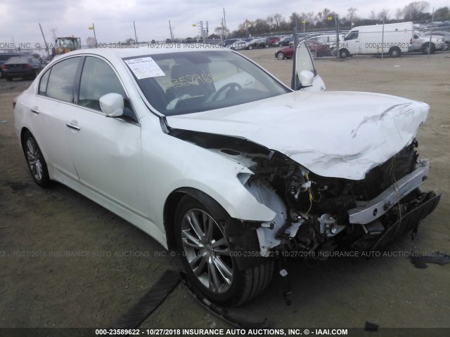 KMHGC4DD0CU202498 - 2012 HYUNDAI GENESIS 3.8L WHITE photo 1