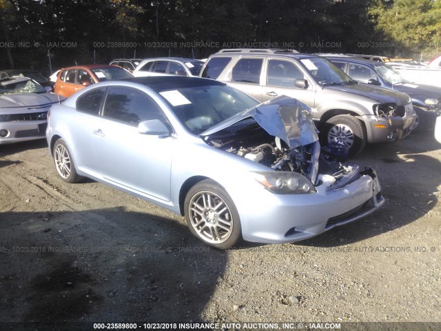 JTKDE167590294773 - 2009 TOYOTA SCION TC BLUE photo 1