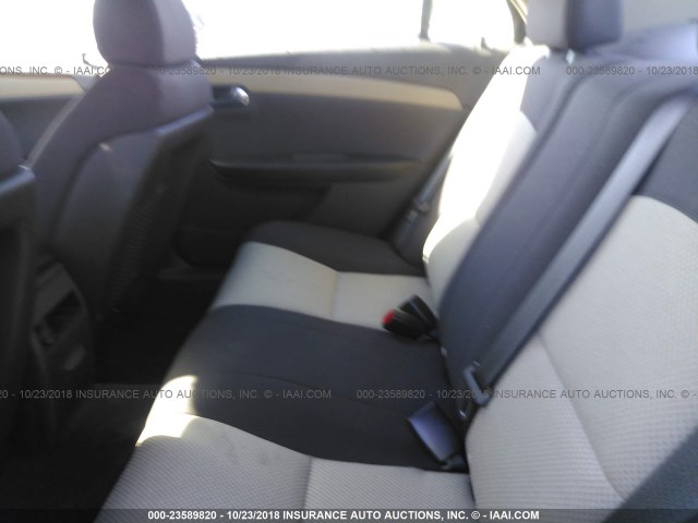 1G1ZH57B884223629 - 2008 CHEVROLET MALIBU 1LT GOLD photo 8