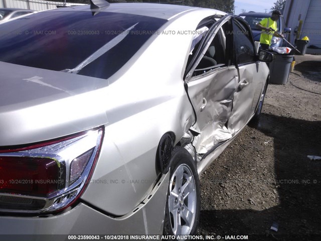 1G11B5SL9FF274735 - 2015 CHEVROLET MALIBU LS GOLD photo 6