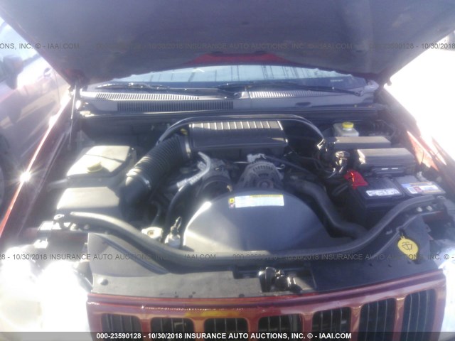 1J8GR48K77C666100 - 2007 JEEP GRAND CHEROKEE LAREDO/COLUMBIA/FREEDOM 红色 照片 10
