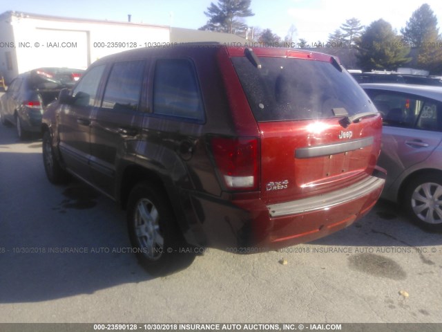 1J8GR48K77C666100 - 2007 JEEP GRAND CHEROKEE LAREDO/COLUMBIA/FREEDOM 红色 照片 3
