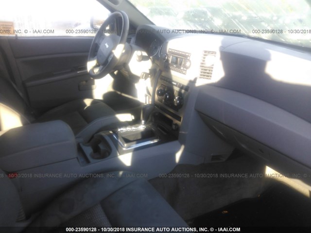 1J8GR48K77C666100 - 2007 JEEP GRAND CHEROKEE LAREDO/COLUMBIA/FREEDOM 红色 照片 5