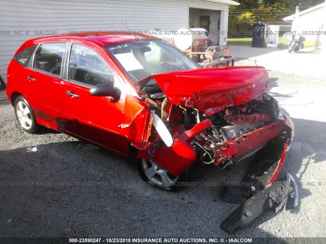 1FAHP37N37W278177 - 2007 FORD FOCUS ZX5/S/SE/SES RED photo 1