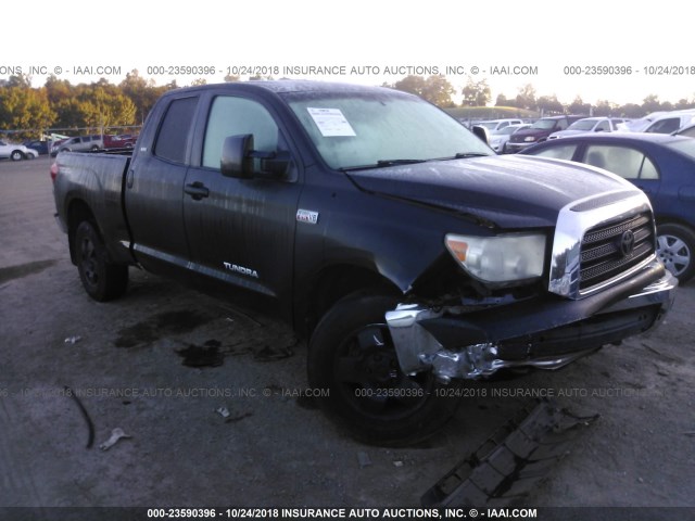 5TBBV54197S488486 - 2007 TOYOTA TUNDRA DOUBLE CAB SR5 BLACK photo 1