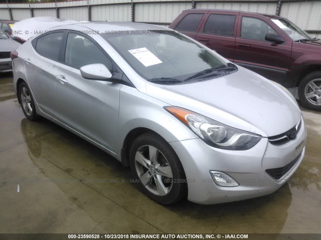 KMHDH4AE0DU791409 - 2013 HYUNDAI ELANTRA GLS/LIMITED ვერცხლისფერი ფოტო 1