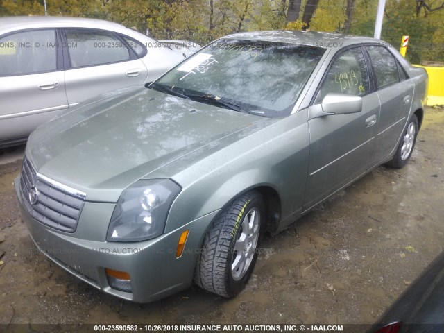 1G6DP567850166629 - 2005 CADILLAC CTS HI FEATURE V6 GOLD photo 2