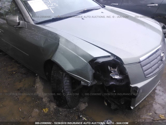 1G6DP567850166629 - 2005 CADILLAC CTS HI FEATURE V6 GOLD photo 6