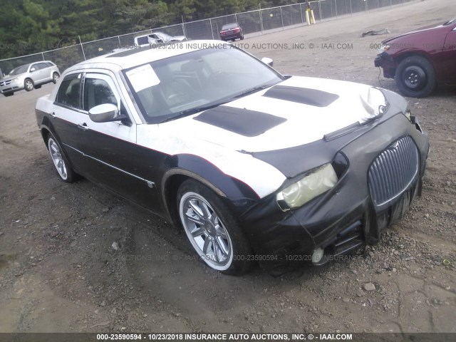 2C3LA63H76H205192 - 2006 CHRYSLER 300C BLACK photo 1