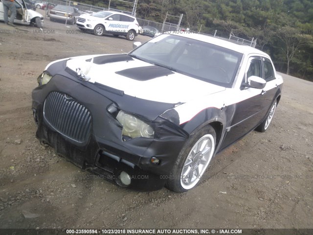 2C3LA63H76H205192 - 2006 CHRYSLER 300C BLACK photo 2