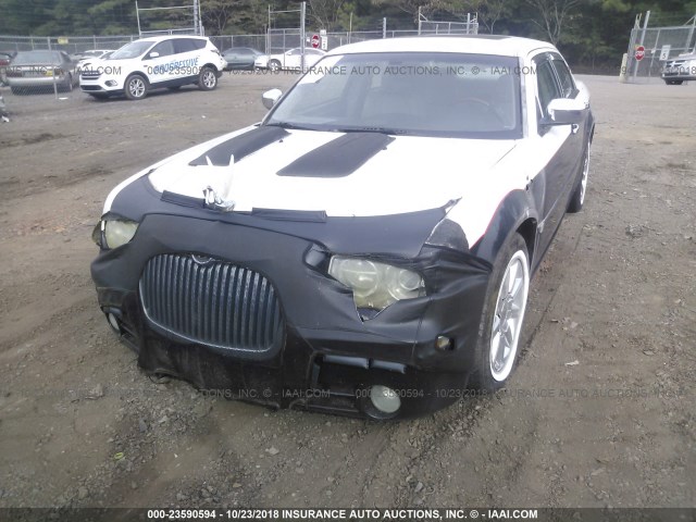 2C3LA63H76H205192 - 2006 CHRYSLER 300C BLACK photo 6