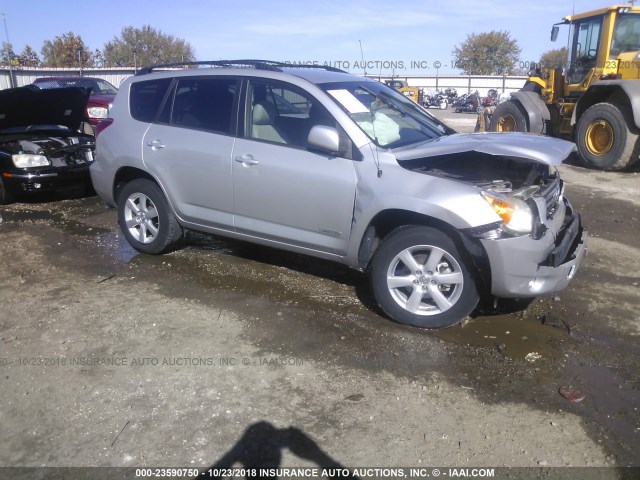 JTMZK31VX86011156 - 2008 TOYOTA RAV4 LIMITED SILVER photo 1