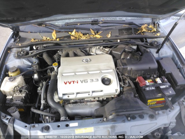 4T1CA30P07U124700 - 2007 TOYOTA CAMRY SOLARA SE/SLE 蓝色 照片 10