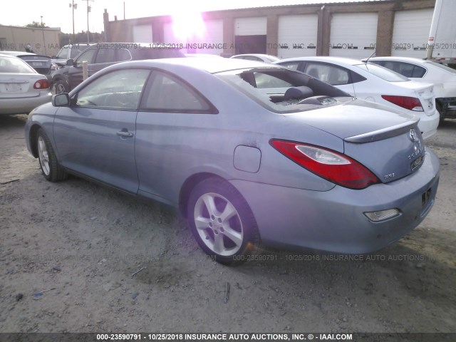 4T1CA30P07U124700 - 2007 TOYOTA CAMRY SOLARA SE/SLE 蓝色 照片 3