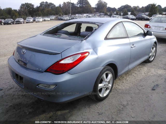 4T1CA30P07U124700 - 2007 TOYOTA CAMRY SOLARA SE/SLE 蓝色 照片 4
