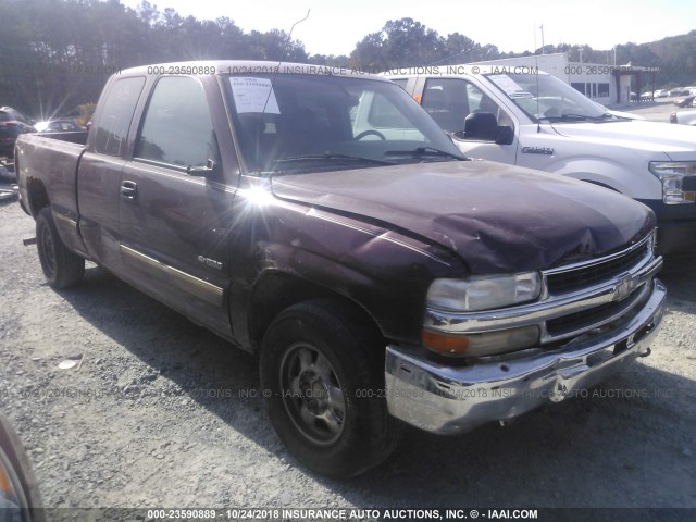 1GCEK19T71E171724 - 2001 CHEVROLET SILVERADO K1500 BURGUNDY photo 1