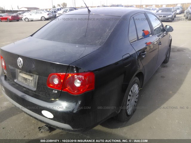 3VWPG71K57M074361 - 2007 VOLKSWAGEN JETTA 2.5 BLACK photo 4