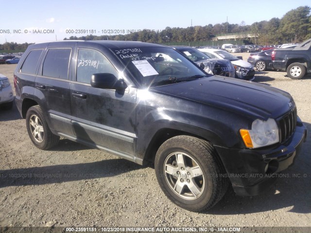 1J8GR48K27C644022 - 2007 JEEP GRAND CHEROKEE LAREDO/COLUMBIA/FREEDOM BLACK photo 1