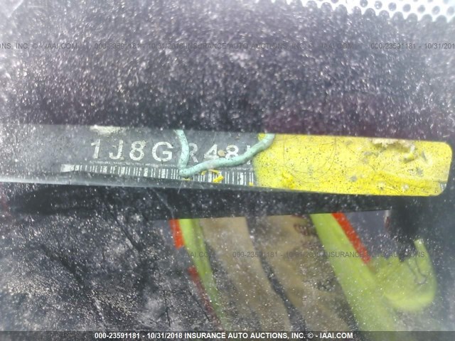 1J8GR48K27C644022 - 2007 JEEP GRAND CHEROKEE LAREDO/COLUMBIA/FREEDOM BLACK photo 9