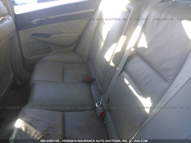 19XFA16909E002645 - 2009 HONDA CIVIC EXL 红色 照片 8