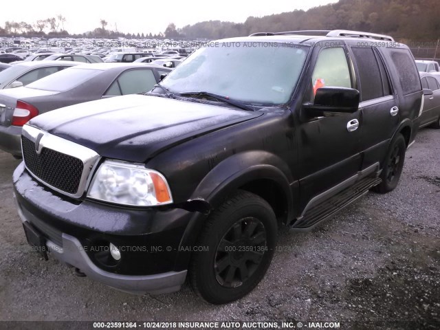 5LMFU28R73LJ27112 - 2003 LINCOLN NAVIGATOR Czarny zdjęcie 2