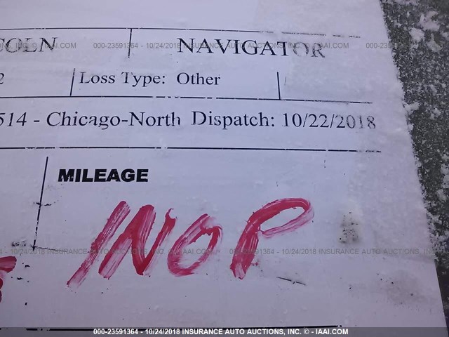 5LMFU28R73LJ27112 - 2003 LINCOLN NAVIGATOR Czarny zdjęcie 7