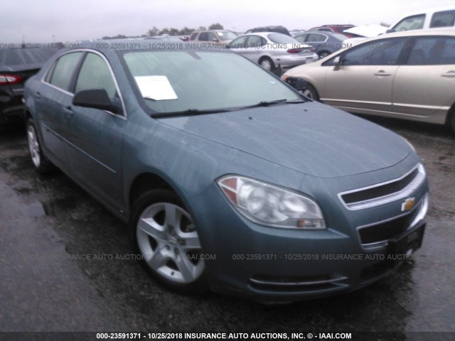1G1ZG57N394239624 - 2009 CHEVROLET MALIBU LS 绿色 照片 1