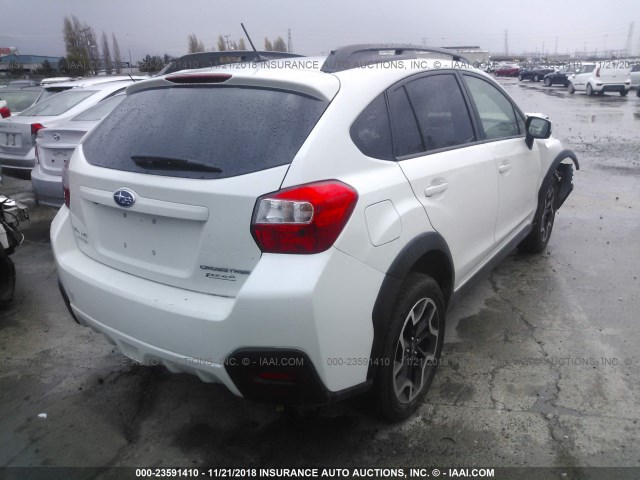 JF2GPABC9HH250505 - 2017 SUBARU CROSSTREK PREMIUM WHITE photo 4