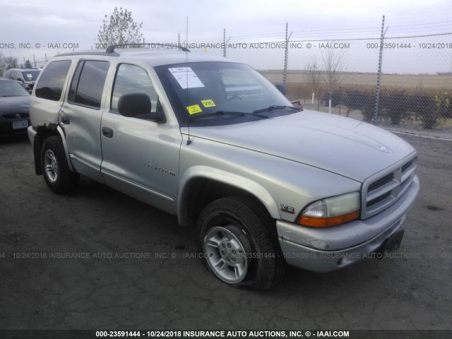 1B4HS28Y9WF147892 - 1998 DODGE DURANGO SILVER photo 1