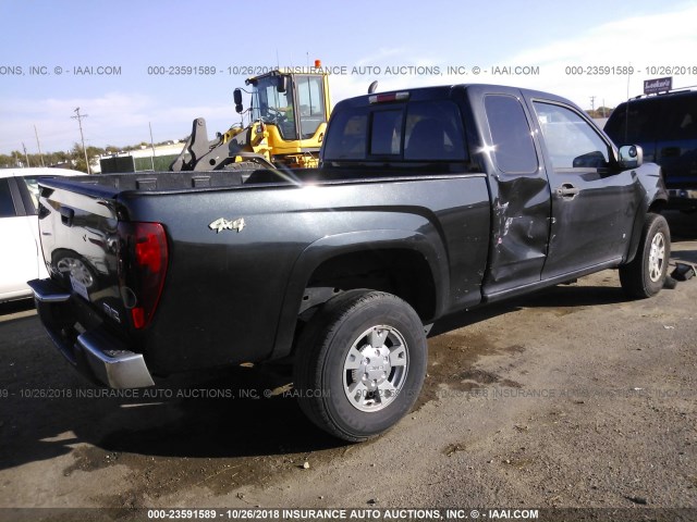 1GTDT399288183359 - 2008 GMC CANYON SLE BLACK photo 4