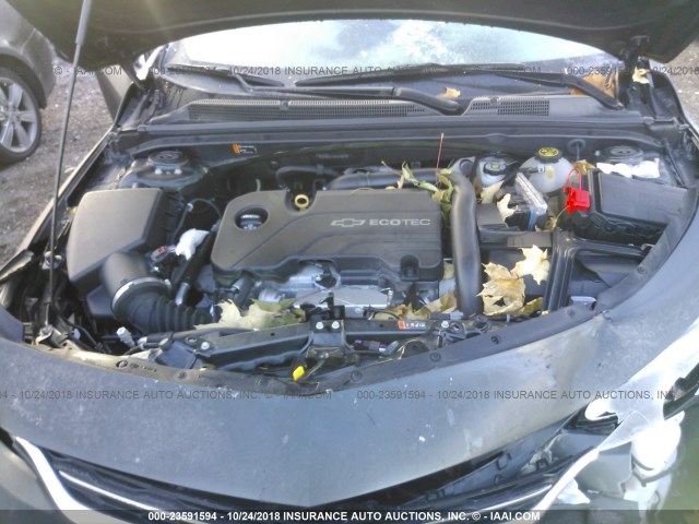 1G1ZB5ST1HF259877 - 2017 CHEVROLET MALIBU LS 灰色 照片 10