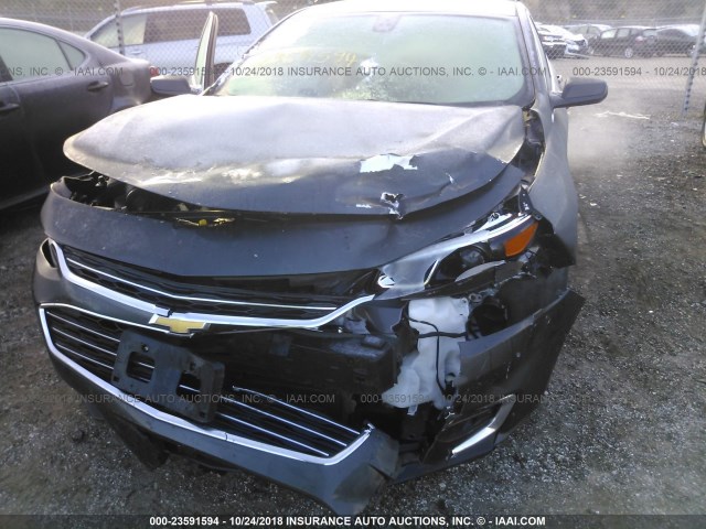 1G1ZB5ST1HF259877 - 2017 CHEVROLET MALIBU LS 灰色 照片 6