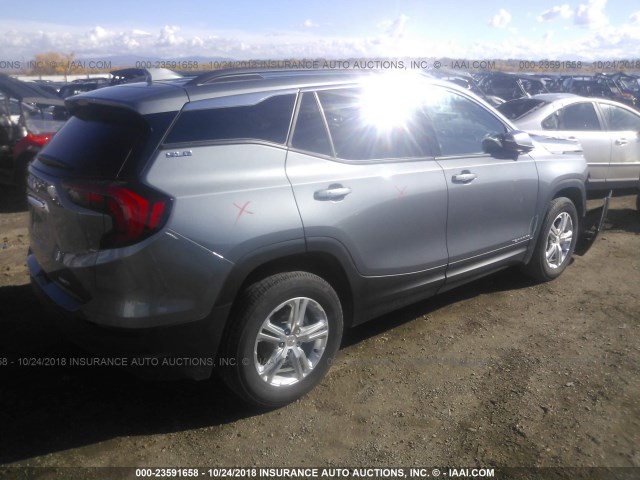 3GKALTEV9JL344002 - 2018 GMC TERRAIN SLE 灰色 照片 4