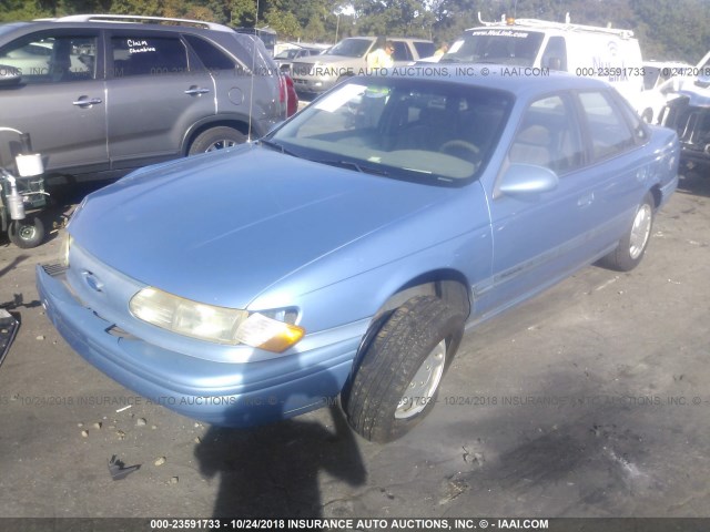 1FALP52U9RA273845 - 1994 FORD TAURUS GL BLUE photo 2