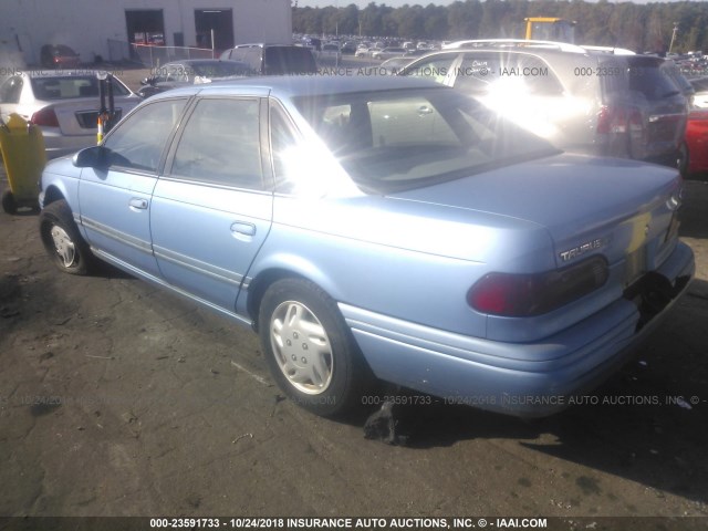 1FALP52U9RA273845 - 1994 FORD TAURUS GL BLUE photo 3