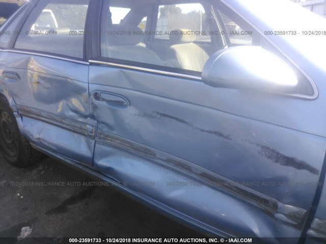 1FALP52U9RA273845 - 1994 FORD TAURUS GL BLUE photo 6