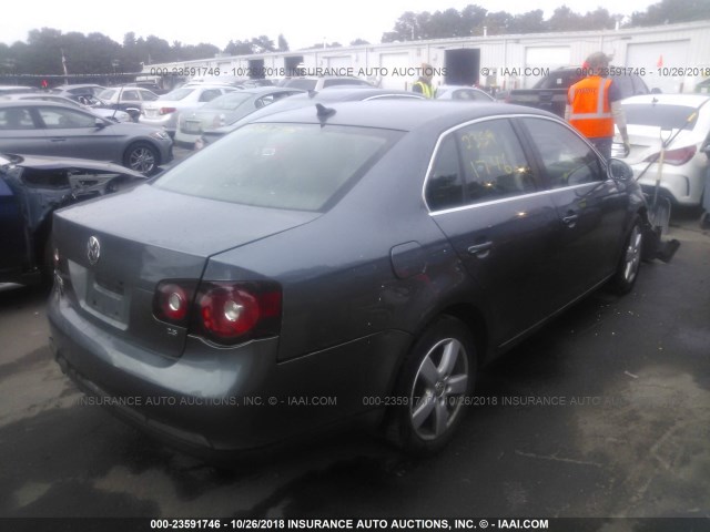 3VWRZ71K99M160312 - 2009 VOLKSWAGEN JETTA SE/SEL GRAY photo 4