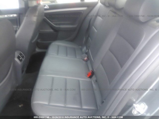 3VWRZ71K99M160312 - 2009 VOLKSWAGEN JETTA SE/SEL GRAY photo 8