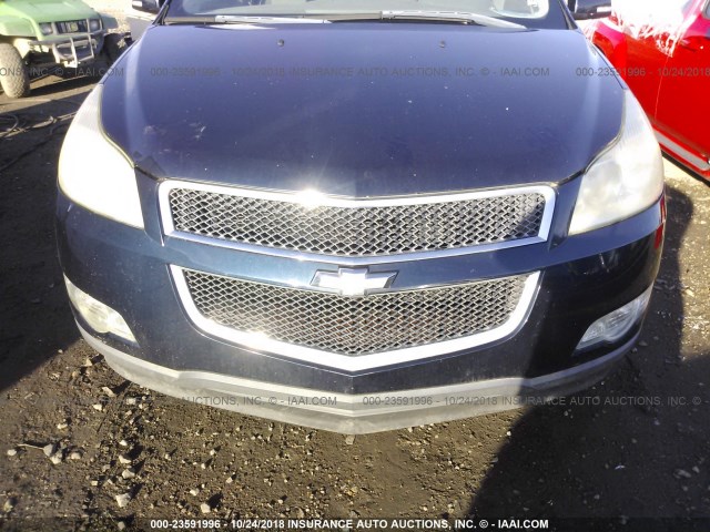 1GNER23D79S140240 - 2009 CHEVROLET TRAVERSE LT BLUE photo 6