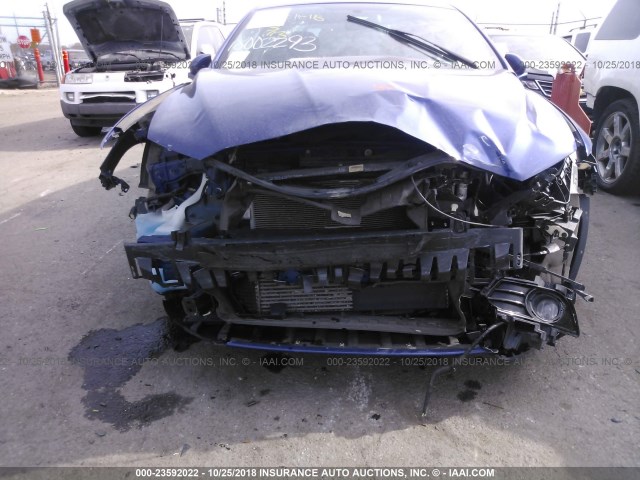 3FA6P0D93DR190533 - 2013 FORD FUSION TITANIUM BLUE photo 6