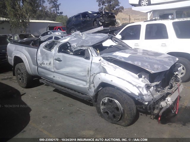 5TEUU42NX5Z021676 - 2005 TOYOTA TACOMA ACCESS CAB ვერცხლისფერი ფოტო 1