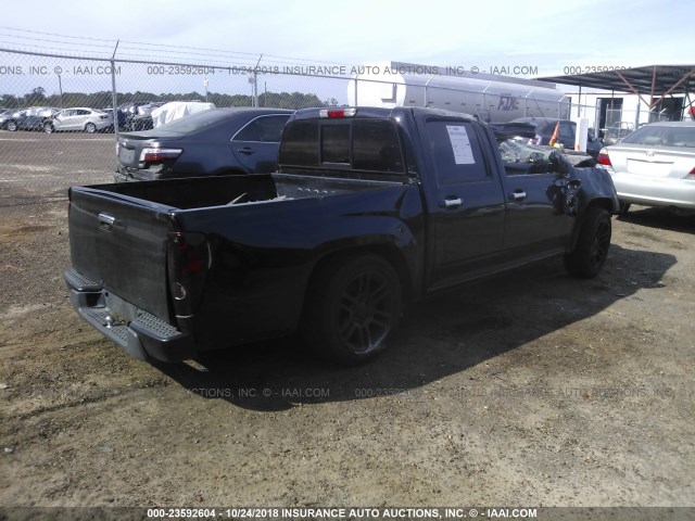 1GTDSCDP9A8148056 - 2010 GMC CANYON SLE BLACK photo 4