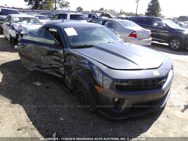 2G1FK1EJ5B9147430 - 2011 CHEVROLET CAMARO 2SS BLACK photo 1