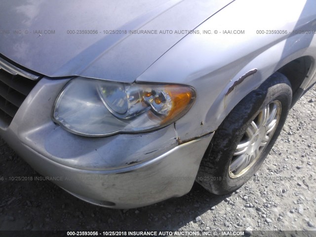 2A4GP54L47R120440 - 2007 CHRYSLER TOWN & COUNTRY TOURING SILVER photo 6