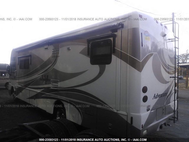 1F66F5DY9B0A02969 - 2011 WINNEBAGO ADVENTURER BEIGE photo 3