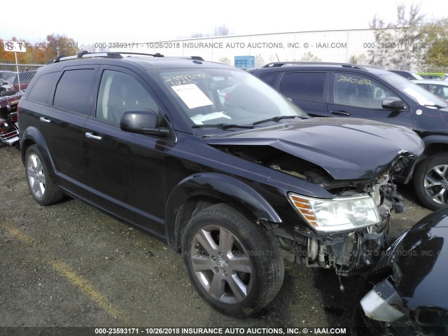 3D4PH6FV8AT125560 - 2010 DODGE JOURNEY R/T BLACK photo 1